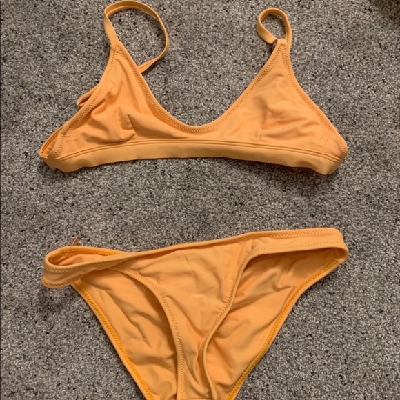 white fox boutique orange bikini set - Picture 2 of 4